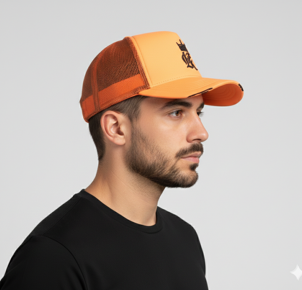 Orange King Greatness Hat