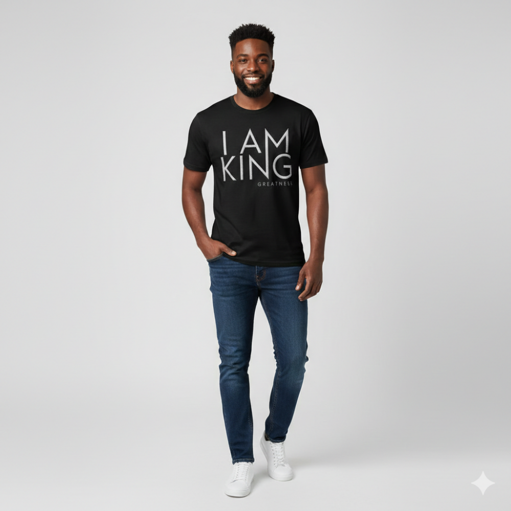 Men’s King Greatness I am King T-Shirt