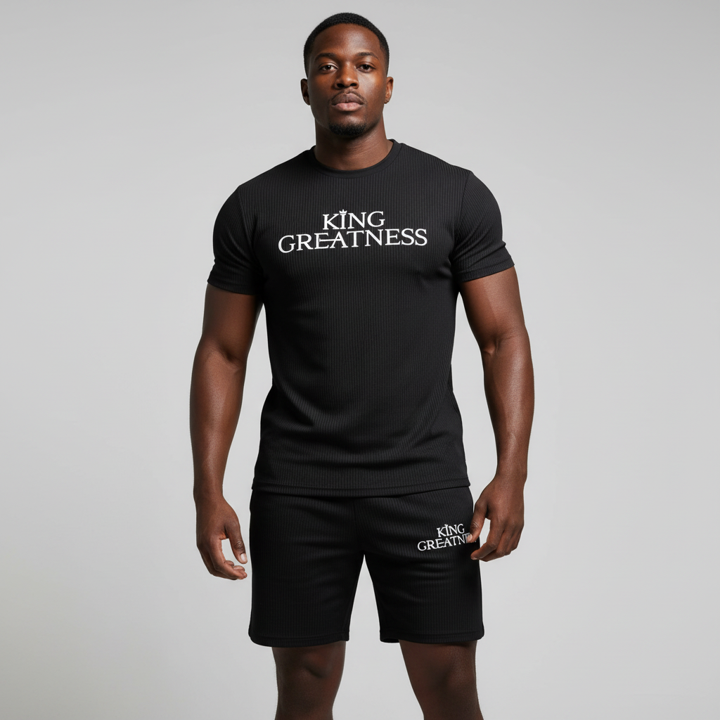 King Greatness Essential T‑Shirt & Shorts Set