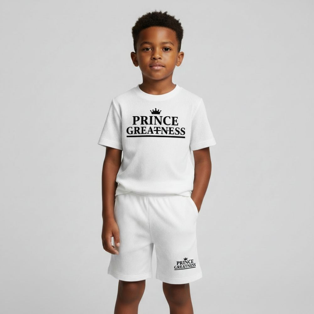 Prince Greatness Essential T‑Shirt & Shorts Set