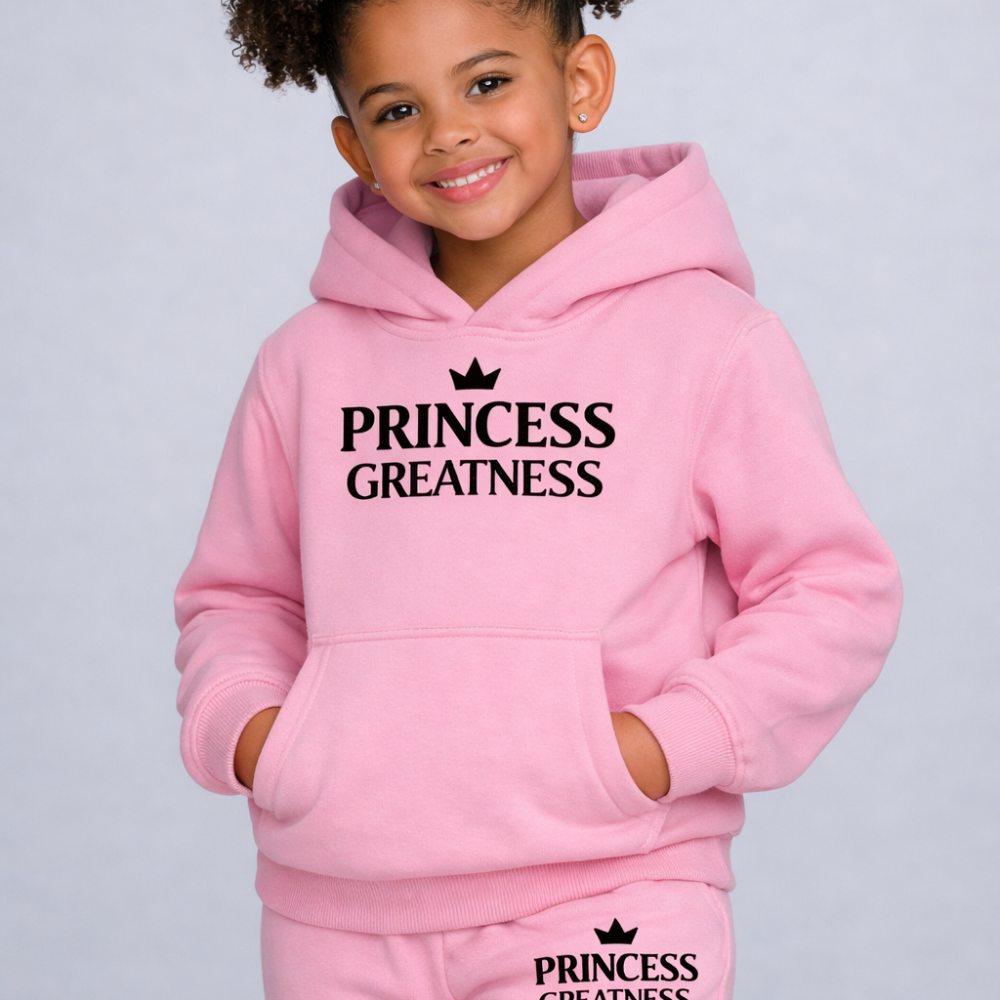 Princess Greatness Essential Hoodie & Sweatpants Set
