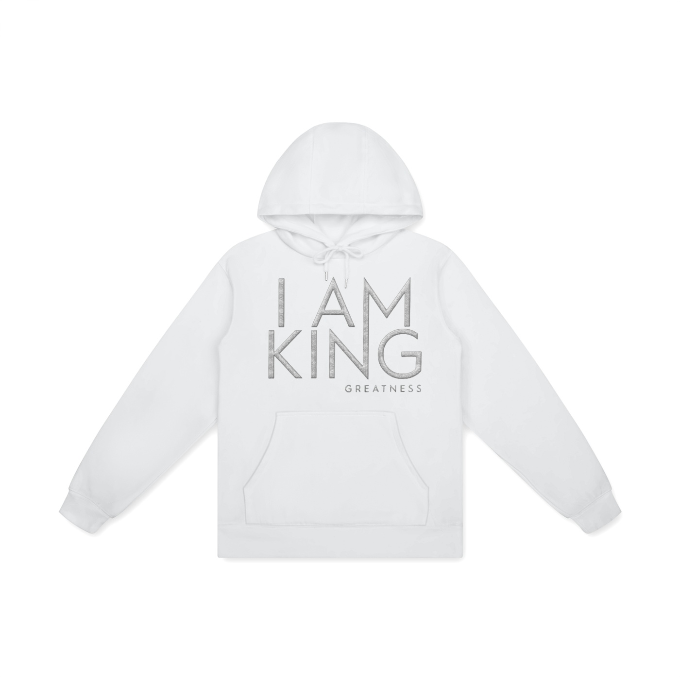I AM KING GREATNESS Unisex Basic 100% Cotton Hoodie