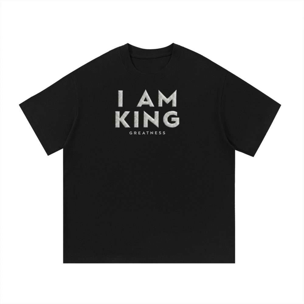 I AM KING GREATNESS Essential Cotton T-Shirt