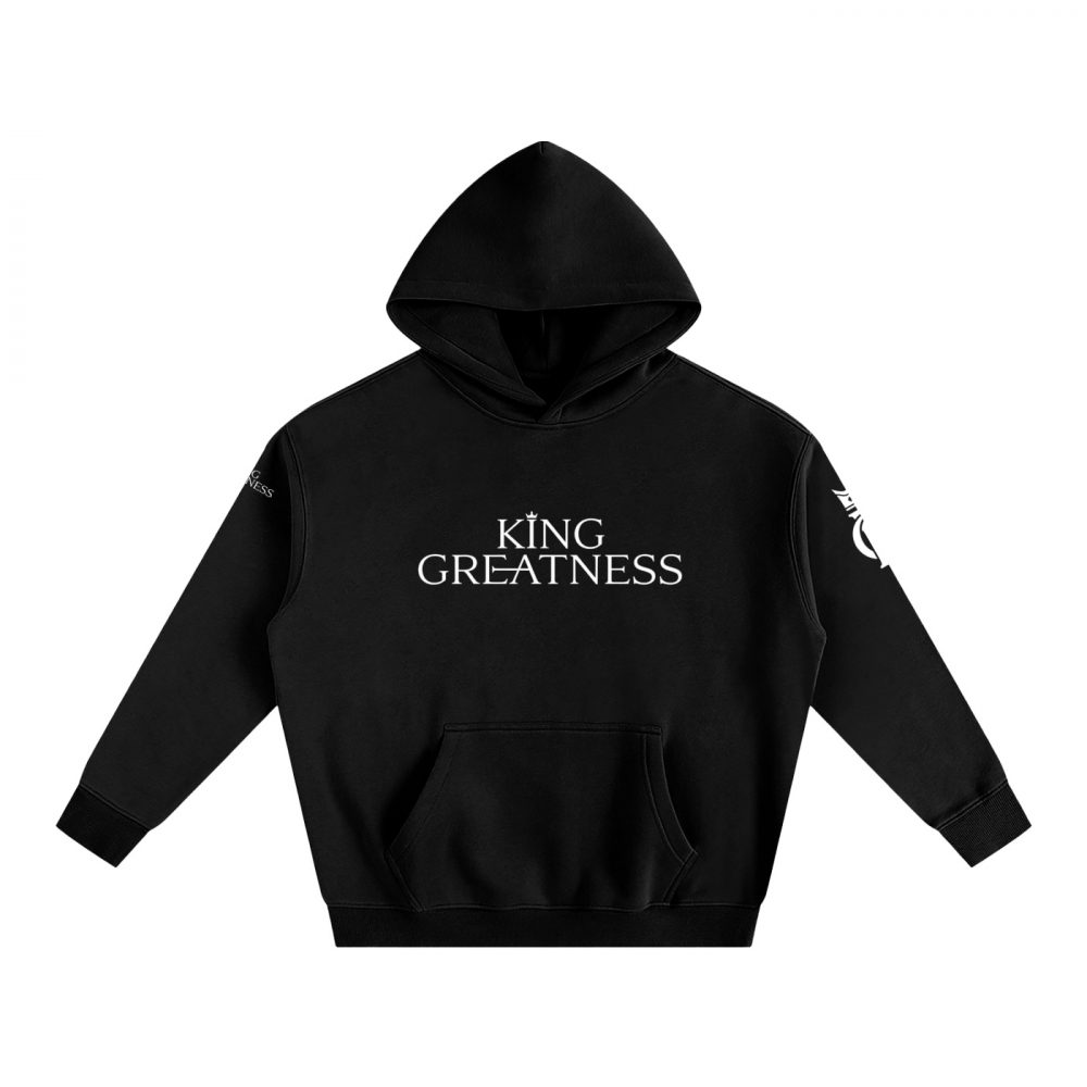 Men’s King Greatness Oversize Fleeced Hoodie