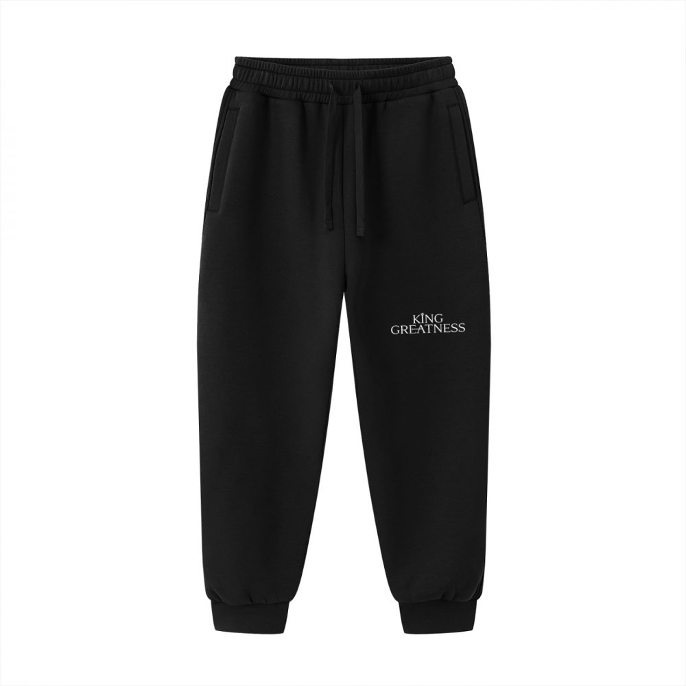 Men’s King Greatness Essential Drawstring Jogged Sweatpants