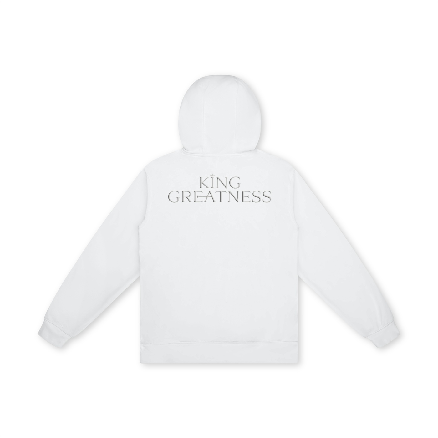 I AM KING GREATNESS Unisex Basic 100% Cotton Hoodie - Image 2